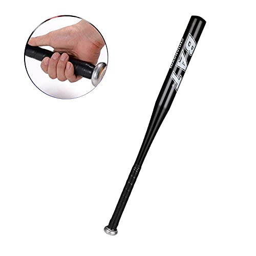 DeHasion 2 Packs 25" Aluminum Alloy Baseball Bat (Black)