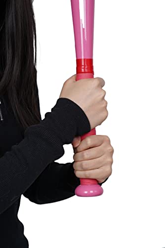 Pink Aluminum Baseball Bat - 28 Inch 35 Oz - Suitable for T-Ball, Self-Defense, Training - KOTIONOK