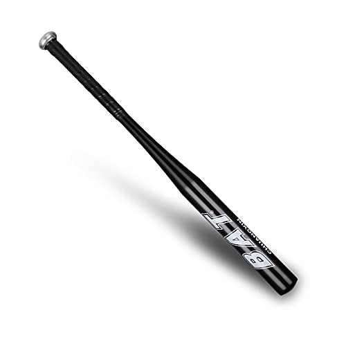 DeHasion 2 Packs 25" Aluminum Alloy Baseball Bat (Black)