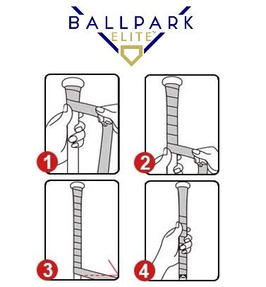 Ballpark Elite Polymer Bat Grip Tape Baseball/Softball - 1.10 MM