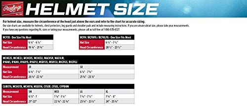Rawlings R16 VELO Baseball Batting Helmet - Various Sizes