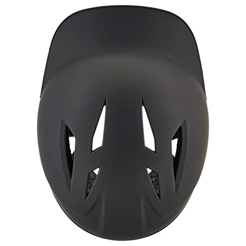 CHAMPRO Gamer Matte Finish HX Batting Helmet - BLACK (Large)