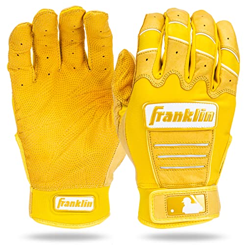 MLB CFX Pro Batting Gloves - Adult+Youth - Yellow XL