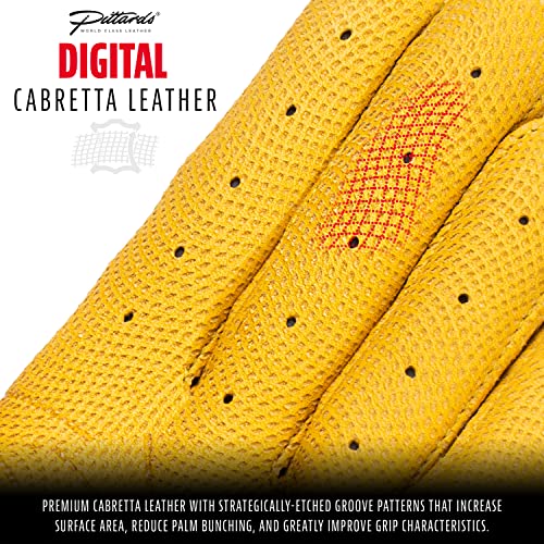 MLB CFX Pro Batting Gloves - Adult+Youth - Yellow XL