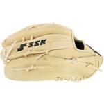 SSK ZSLOW Slowpitch Softball Glove – 12.5” - 13” - 13.5” - 14” – Right & Hand Left Hand Throw (Camel, 12.5" - Right Hand Throw)