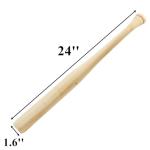 Tebery 2 Pack 24.5-Inch Baseball Bat Bundle