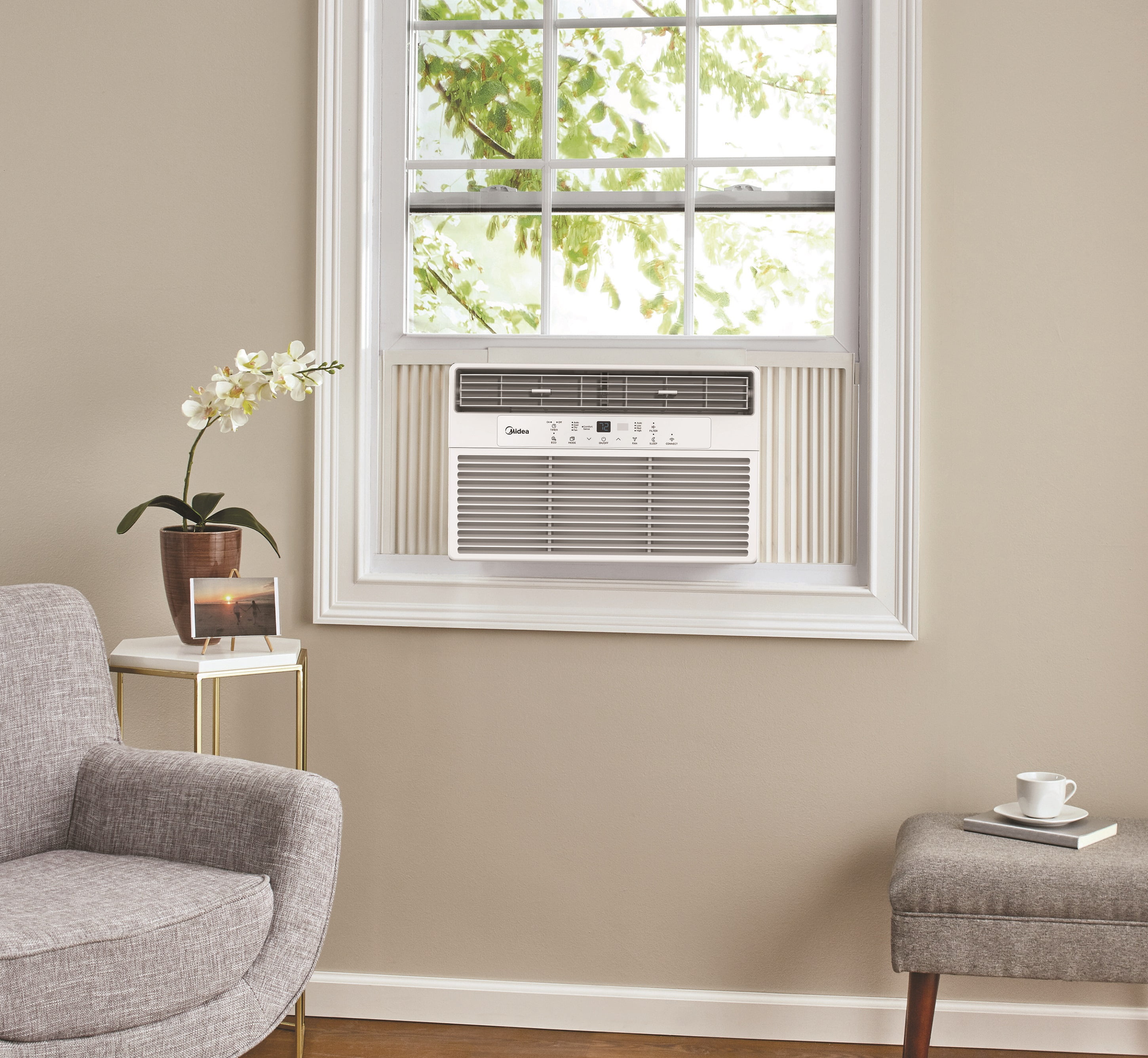 Smart Window Air Conditioner with Remote Control