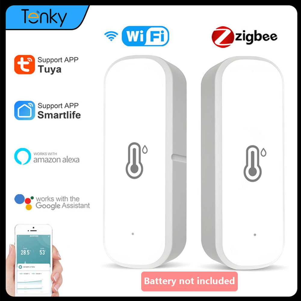 ZigBee/Wifi Smart Temperature & Humidity Sensor for Home Automation