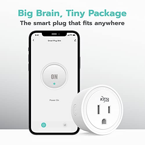 Smart Wi-Fi Mini Plug 4-Pack with Voice Control