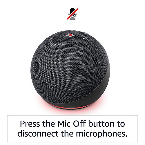 Charcoal Echo Dot (4th Gen) with Alexa