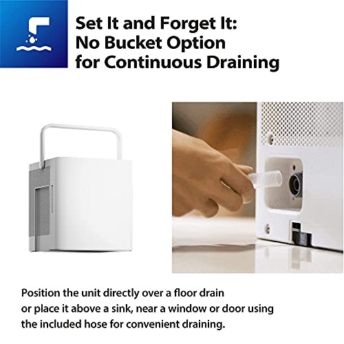 Smart Wi-Fi Dehumidifier for Medium-sized Rooms