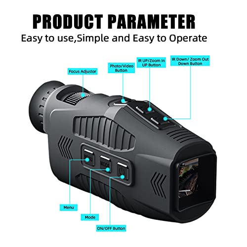 SKYXIU Night Vision Goggles: HD Digital Monocular