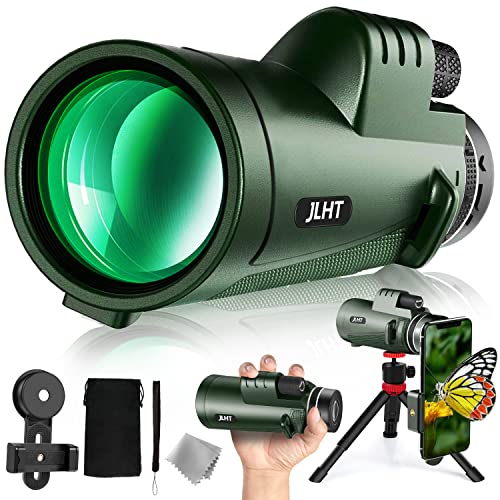 High Power 40X60 Monocular Telescope with Phone Adapter