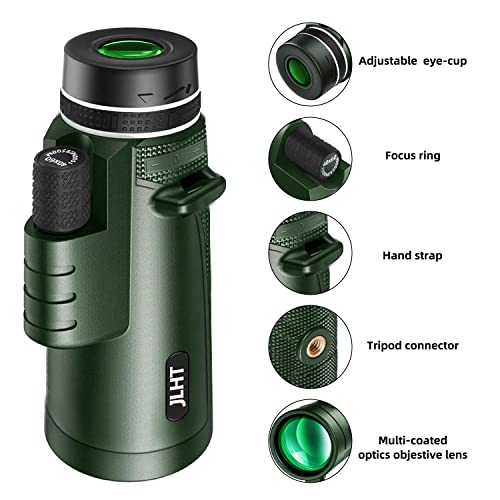 High Power 40X60 Monocular Telescope with Phone Adapter