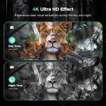 High-Resolution Night Vision Binoculars for Camping and Hunting