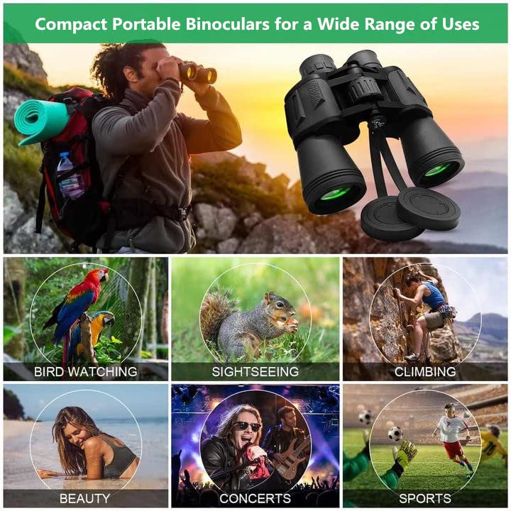 High Power Waterproof Binoculars for Bird Watching, Hunting