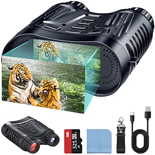 Night Vision Binoculars: 4K, Infrared, 8X Zoom