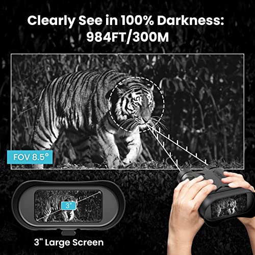 Night Vision Binoculars with 4K Digital Quality
