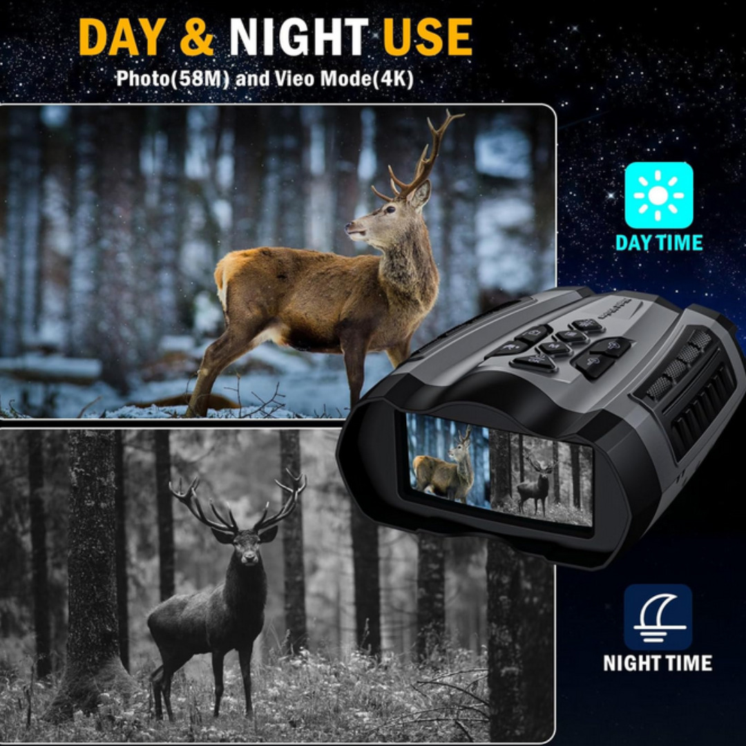 10X Night Vision Binoculars with Infrared Technology