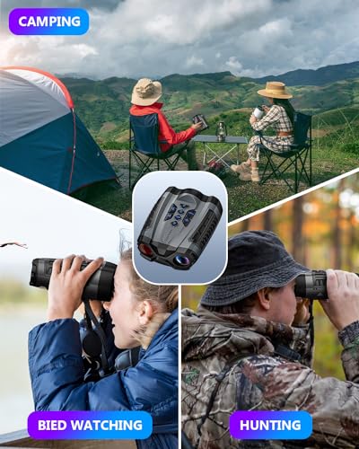 Night Vision Binoculars with Camera and 10X Zoom