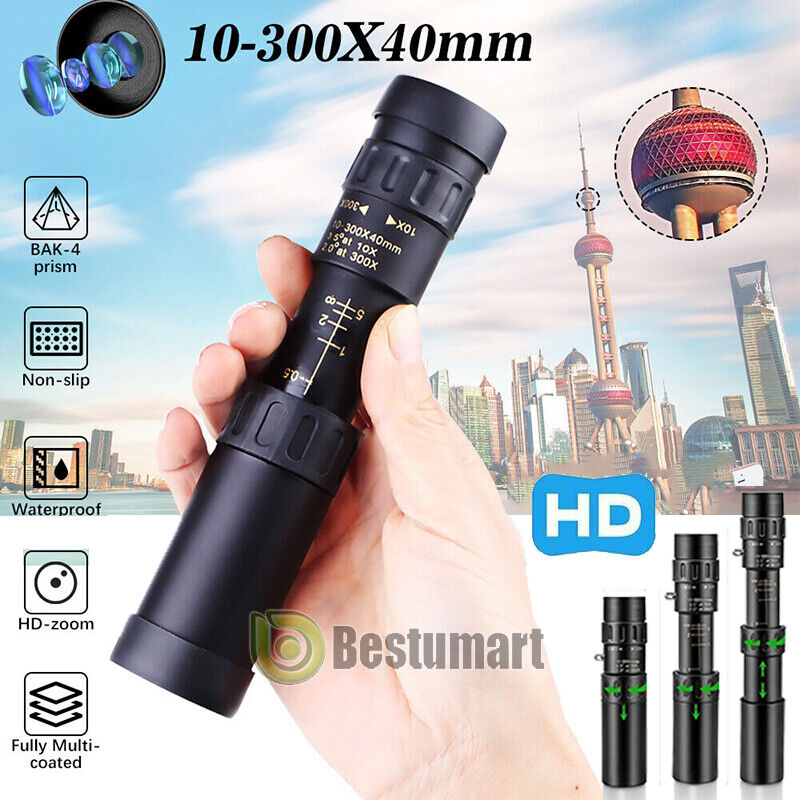 Powerful Waterproof Monocular Binoculars with Night Vision