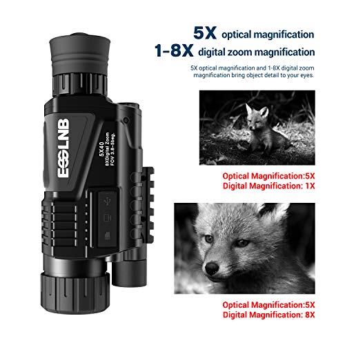 ESSLNB 5X40 Infrared Monocular with TFT LCD