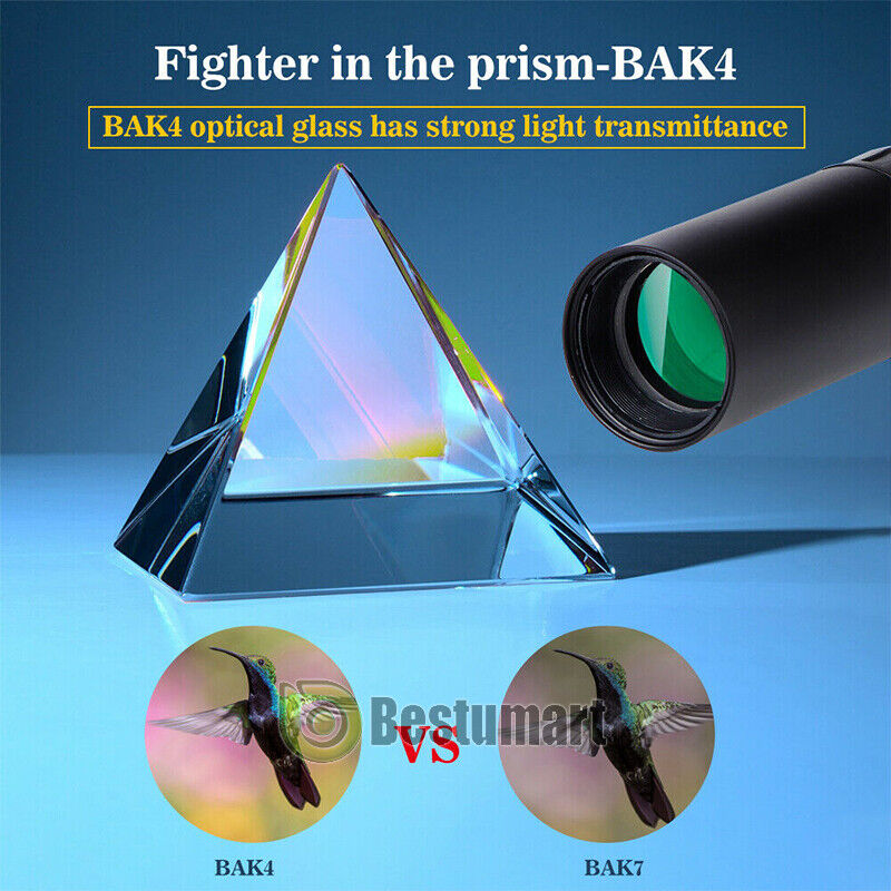 Powerful Waterproof Monocular Binoculars with Night Vision
