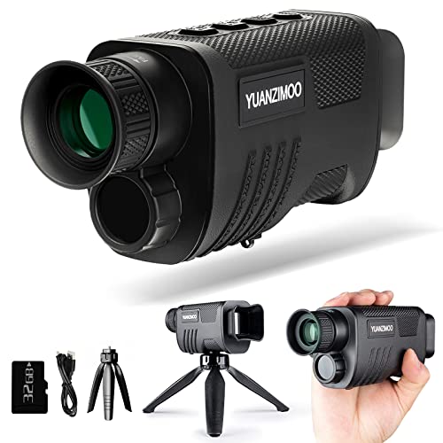 Night Vision Monocular with 8X Zoom & 2000mAh Battery