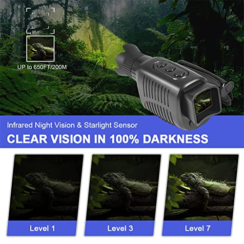 SKYXIU Digital Night Vision Monocular - 1080p Portable