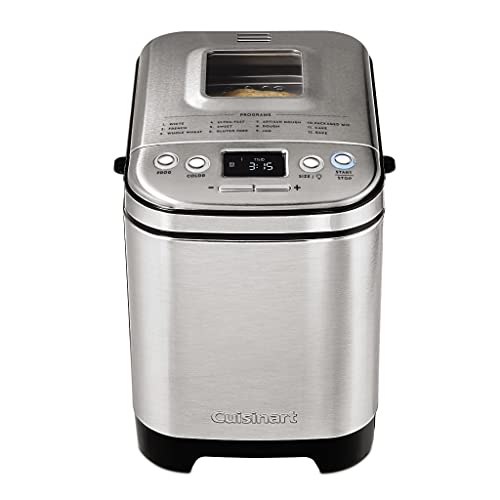 Cuisinart Compact Automatic Bread Maker - Silver/Black