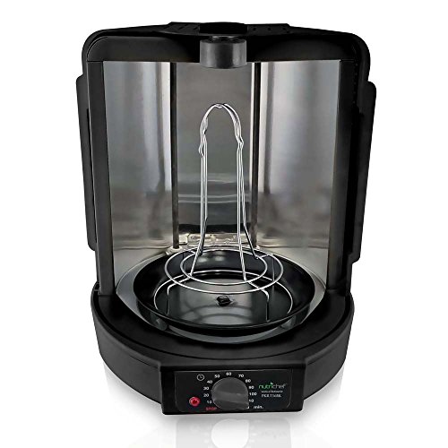 NutriChef Vertical Rotisserie Oven with Shawarma & Kebab