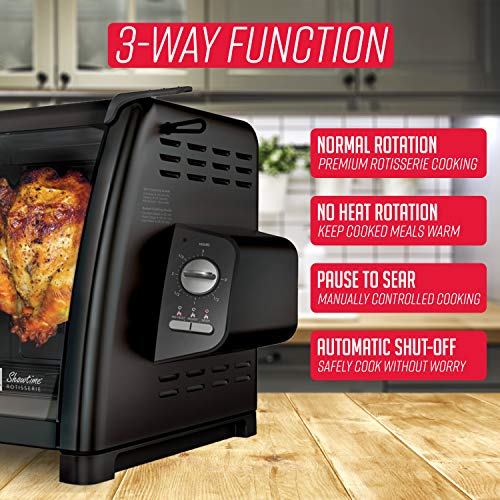 Ronco ST5500SBLK 3-in-1 Rotisserie Oven - Black