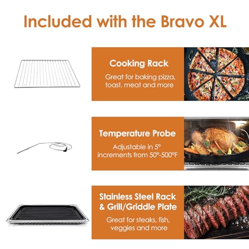 Nuwave Bravo XL 12-in-1 Air Fryer Toaster