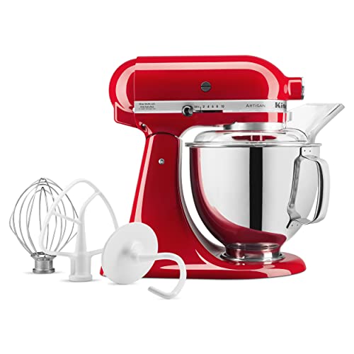 KitchenAid Artisan Tilt Head Stand Mixer, Passion Red