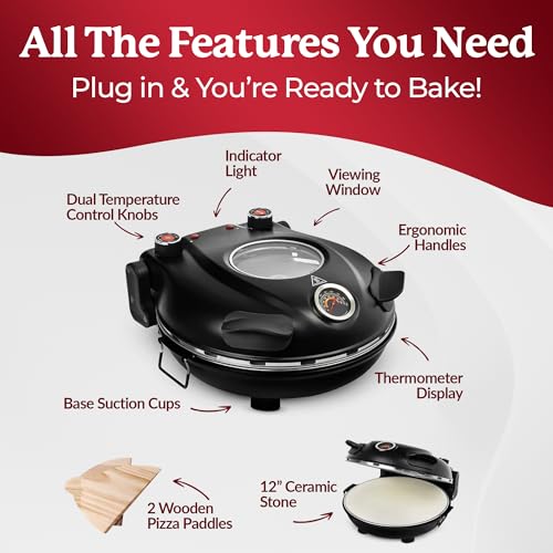 Granitestone Piezano Pizza Oven – Portable Electric Oven