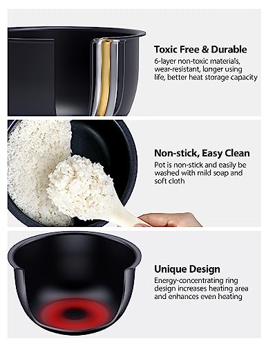 Toshiba Rice Cooker with Induction Heating, 8 Functions