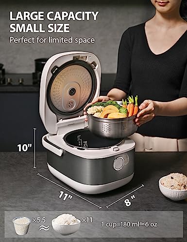 Toshiba Rice Cooker with Induction Heating, 8 Functions