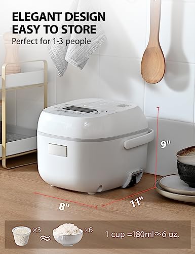 Toshiba Rice Cooker with 8 Functions - Non-Stick Inner Pot