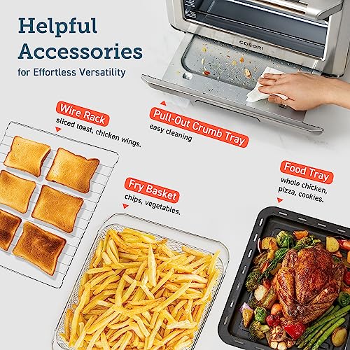 COSORI Smart 12-in-1 Air Fryer Toaster Oven