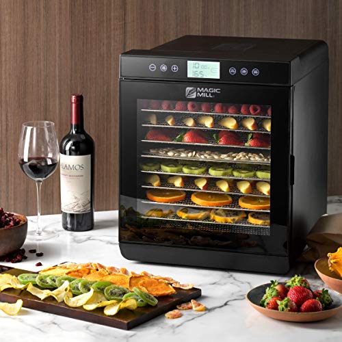 Magic Mill Food Dehydrator: Digital Timer, Temperature Control