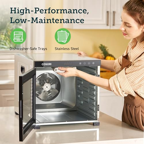 COSORI 1000W Food Dehydrator with 10 Trays