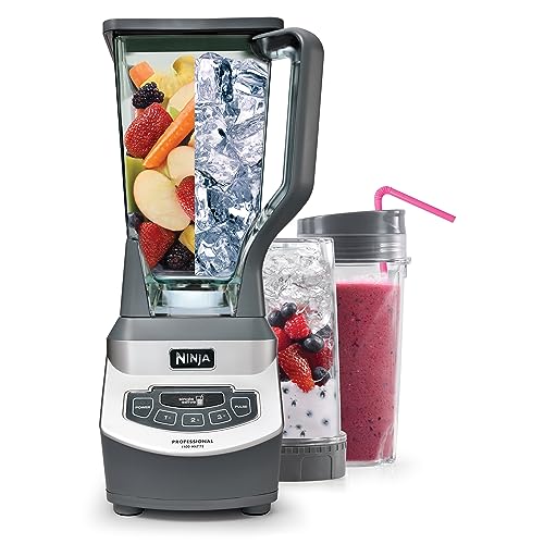 Ninja BL660 Compact Blender - 1100-Watts, 3 Functions