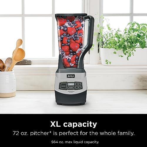 Ninja BL660 Compact Blender - 1100-Watts, 3 Functions