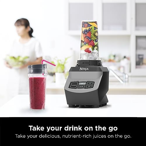 Ninja BL660 Compact Blender - 1100-Watts, 3 Functions