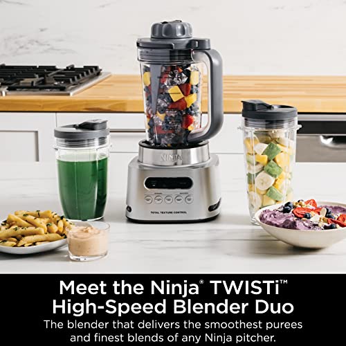 Ninja SS151 TWISTi Blender DUO, High-Speed Smoothie Maker