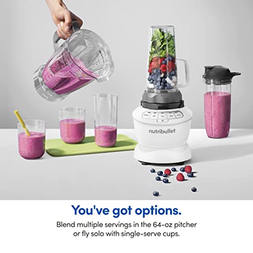 Nutribullet Blender Combo 1200W - Matte White