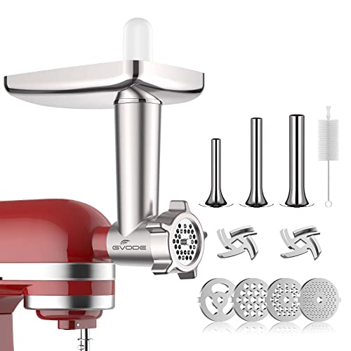Gvode Metal Meat Grinder Attachment for KitchenAid
