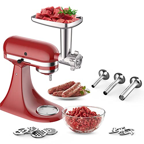 Gvode Metal Meat Grinder Attachment for KitchenAid