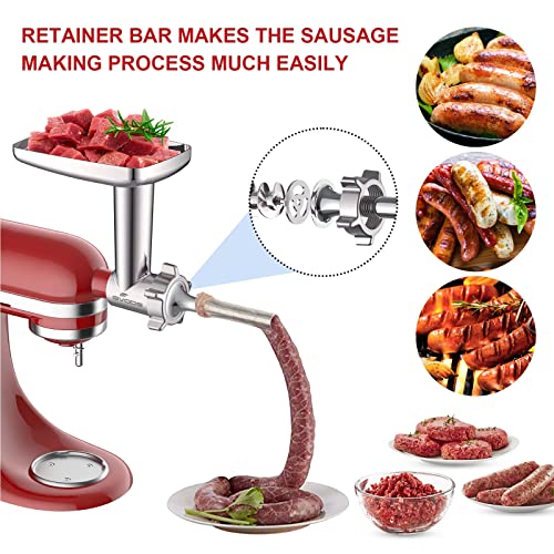 Gvode Metal Meat Grinder Attachment for KitchenAid