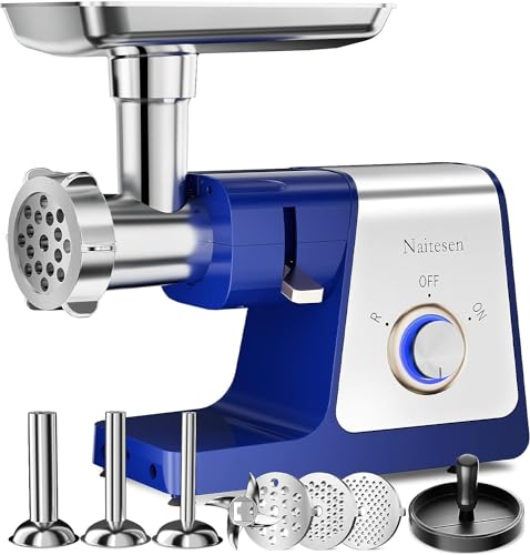 Naitesen Meat Grinder & Sausage Maker Combo